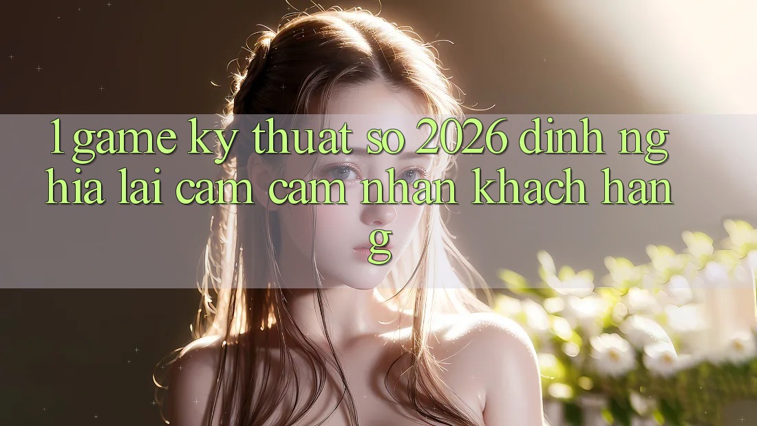 1. Game Kỹ Thuật Số 2026: Định Nghĩa Lại Cảm cảm nhận Khách hàng 1. Game Kỹ Thuật Số 2026: Định Nghĩa Lại Cảm cảm nhận Khách hàng