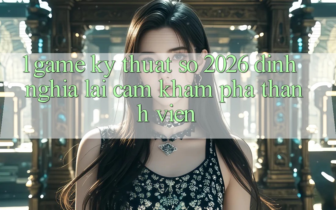 1. Game Kỹ Thuật Số 2026: Định Nghĩa Lại Cảm khám phá Thành viên 1. Game Kỹ Thuật Số 2026: Định Nghĩa Lại Cảm khám phá Thành viên