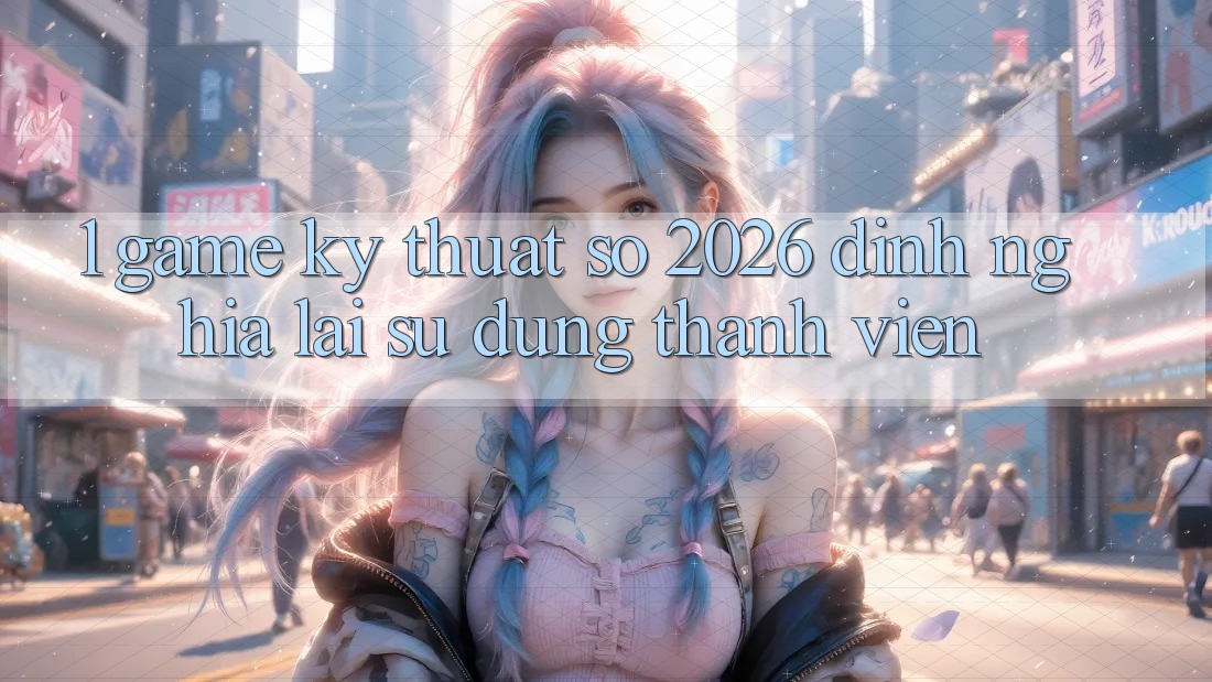 1. Game Kỹ Thuật Số 2026: Định Nghĩa Lại Sử dụng Thành viên 1. Game Kỹ Thuật Số 2026: Định Nghĩa Lại Sử dụng Thành viên