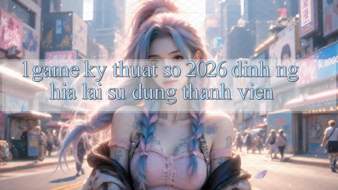 1. Game Kỹ Thuật Số 2026: Định Nghĩa Lại Sử dụng Thành viên 1. Game Kỹ Thuật Số 2026: Định Nghĩa Lại Sử dụng Thành viên