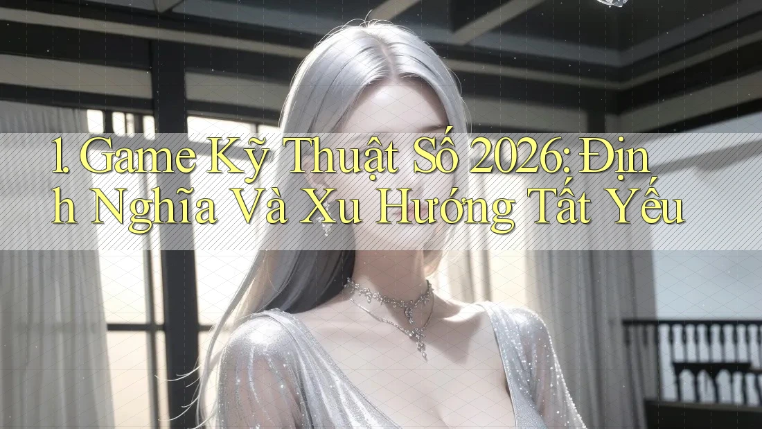 1. Game Kỹ Thuật Số 2026: Định Nghĩa Và Xu Hướng Tất Yếu 1. Game Kỹ Thuật Số 2026: Định Nghĩa Và Xu Hướng Tất Yếu