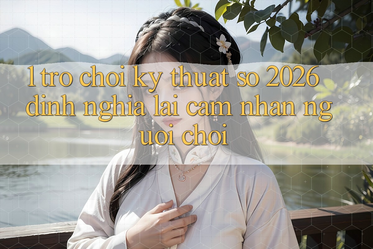 1. Trò chơi Kỹ Thuật Số 2026: Định Nghĩa Lại Cảm nhận Người Chơi 1. Trò chơi Kỹ Thuật Số 2026: Định Nghĩa Lại Cảm nhận Người Chơi