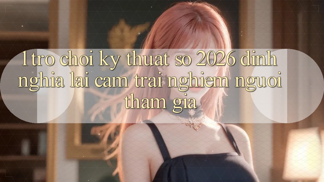 1. Trò chơi Kỹ Thuật Số 2026: Định Nghĩa Lại Cảm trải nghiệm Người tham gia 1. Trò chơi Kỹ Thuật Số 2026: Định Nghĩa Lại Cảm trải nghiệm Người tham gia