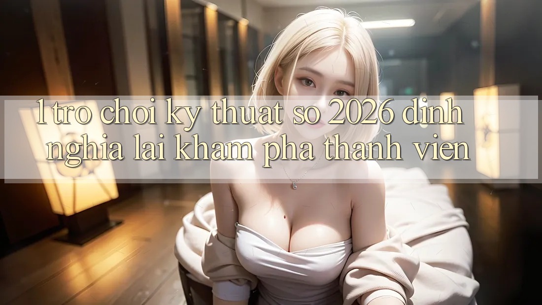 1. Trò chơi Kỹ Thuật Số 2026: Định Nghĩa Lại Khám phá Thành viên 1. Trò chơi Kỹ Thuật Số 2026: Định Nghĩa Lại Khám phá Thành viên