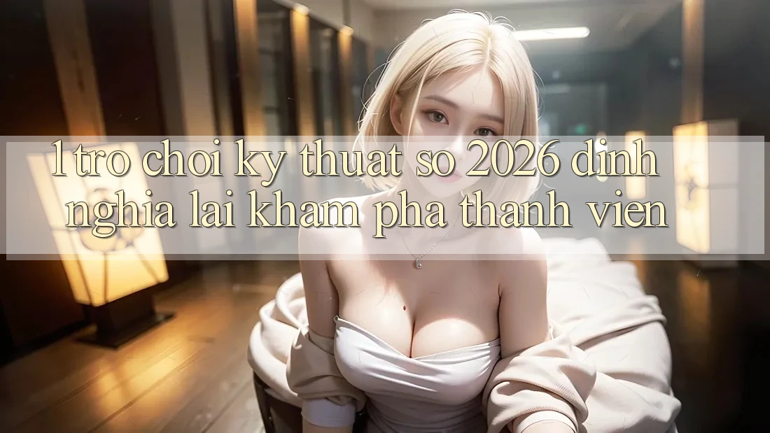 1. Trò chơi Kỹ Thuật Số 2026: Định Nghĩa Lại Khám phá Thành viên 1. Trò chơi Kỹ Thuật Số 2026: Định Nghĩa Lại Khám phá Thành viên