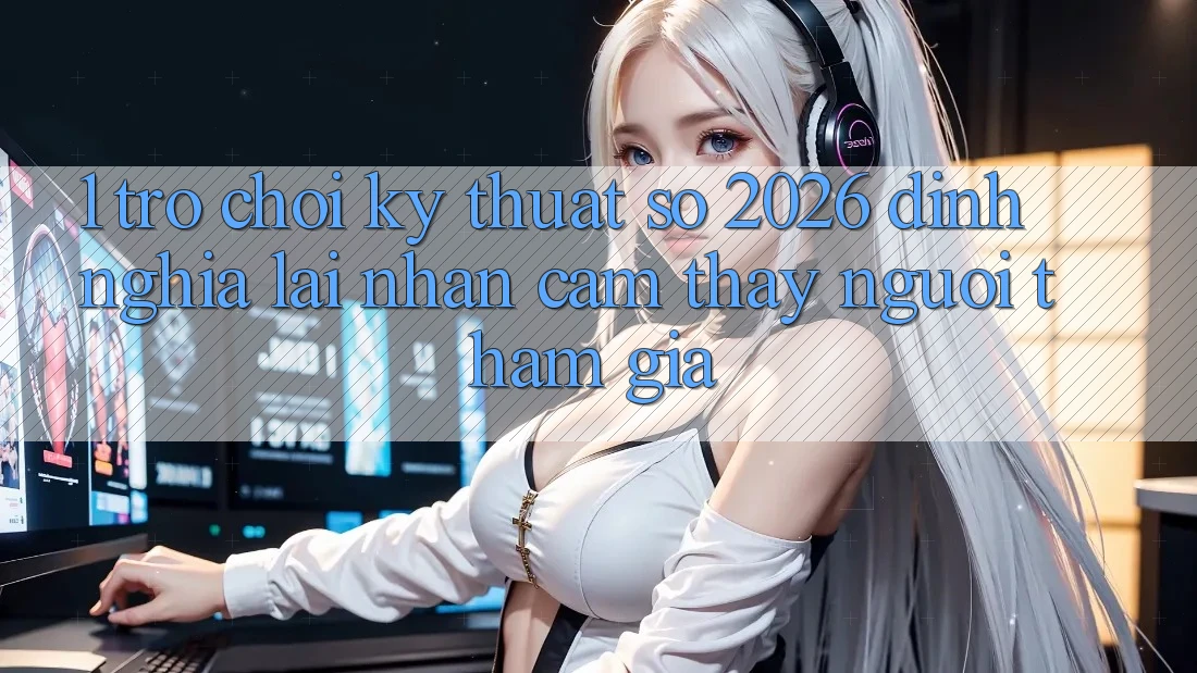 1. Trò chơi Kỹ Thuật Số 2026: Định Nghĩa Lại Nhận cảm thấy Người tham gia 1. Trò chơi Kỹ Thuật Số 2026: Định Nghĩa Lại Nhận cảm thấy Người tham gia
