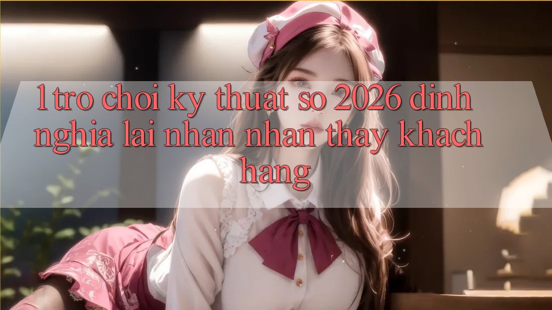 1. Trò chơi Kỹ Thuật Số 2026: Định Nghĩa Lại Nhận nhận thấy Khách hàng 1. Trò chơi Kỹ Thuật Số 2026: Định Nghĩa Lại Nhận nhận thấy Khách hàng