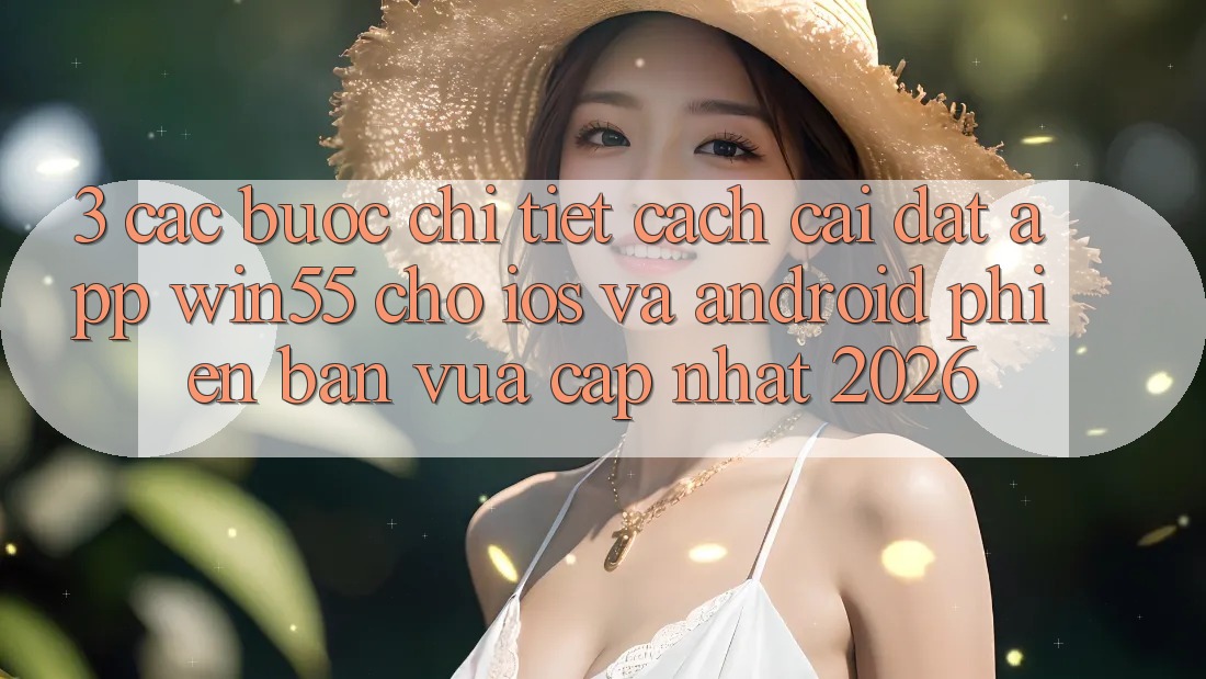 3. Các bước Chi Tiết Cách Cài đặt App Win55 Cho iOS Và Android Phiên bản vừa cập nhật 2026 3. Các bước Chi Tiết Cách Cài đặt App Win55 Cho iOS Và Android Phiên bản vừa cập nhật 2026