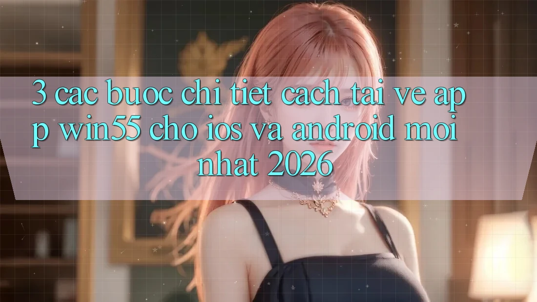 3. Các bước Chi Tiết Cách Tải về App Win55 Cho iOS Và Android Mới Nhất 2026