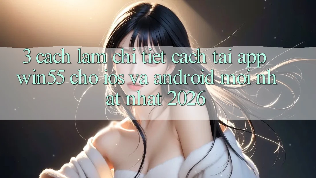 3. Cách làm Chi Tiết Cách Tải App Win55 Cho iOS Và Android Mới nhất Nhất 2026