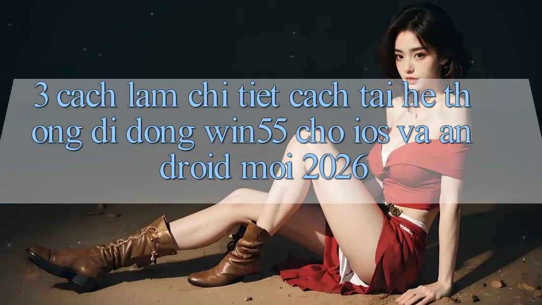 3. Cách làm Chi Tiết Cách Tải Hệ thống di động Win55 Cho iOS Và Android Mới 2026 3. Cách làm Chi Tiết Cách Tải Hệ thống di động Win55 Cho iOS Và Android Mới 2026