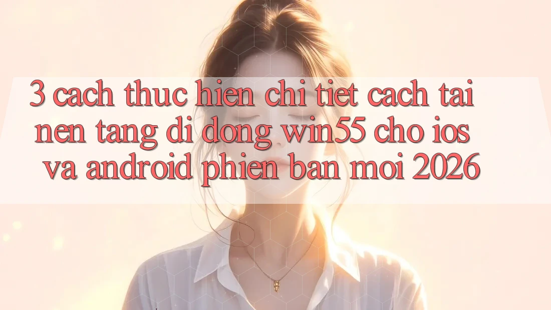 3. Cách thực hiện Chi Tiết Cách Tải Nền tảng di động Win55 Cho iOS Và Android Phiên bản mới 2026 3. Cách thực hiện Chi Tiết Cách Tải Nền tảng di động Win55 Cho iOS Và Android Phiên bản mới 2026