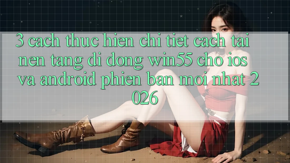 3. Cách thực hiện Chi Tiết Cách Tải Nền tảng di động Win55 Cho iOS Và Android Phiên bản mới Nhất 2026