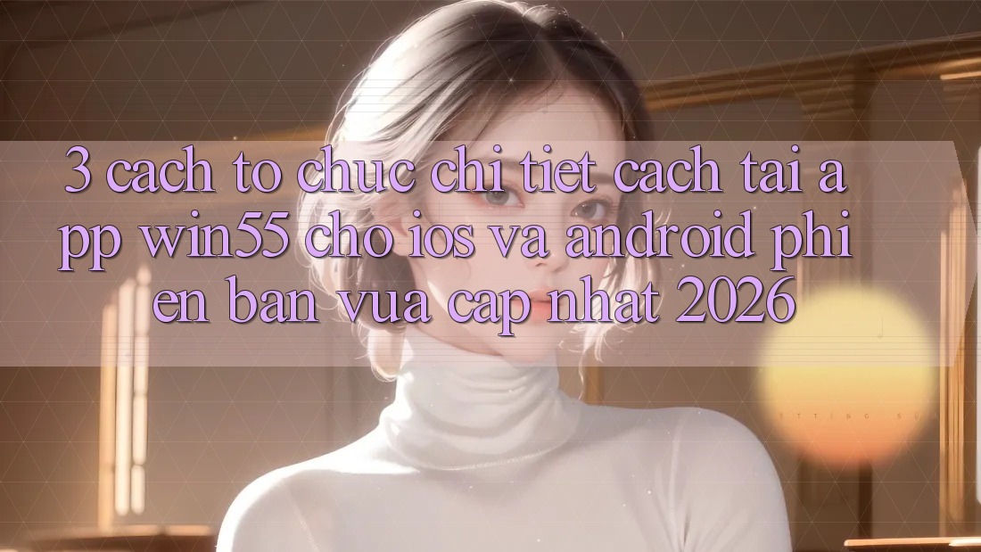 3. Cách tổ chức Chi Tiết Cách Tải App Win55 Cho iOS Và Android Phiên bản vừa cập nhật 2026 3. Cách tổ chức Chi Tiết Cách Tải App Win55 Cho iOS Và Android Phiên bản vừa cập nhật 2026