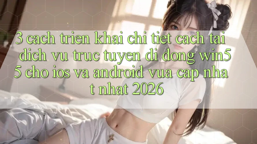 3. Cách triển khai Chi Tiết Cách Tải Dịch vụ trực tuyến di động Win55 Cho iOS Và Android Vừa cập nhật Nhất 2026 3. Cách triển khai Chi Tiết Cách Tải Dịch vụ trực tuyến di động Win55 Cho iOS Và Android Vừa cập nhật Nhất 2026