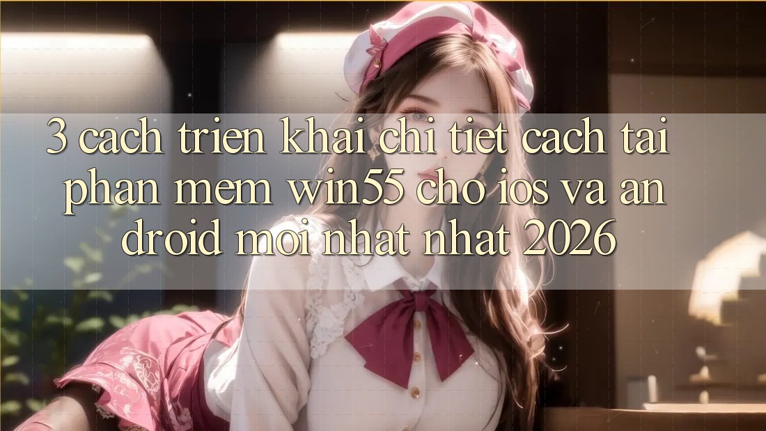 3. Cách triển khai Chi Tiết Cách Tải Phần mềm Win55 Cho iOS Và Android Mới nhất Nhất 2026