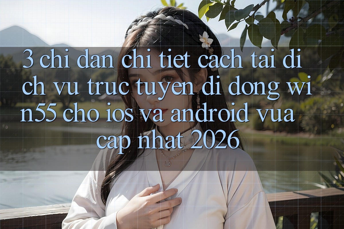 3. Chỉ dẫn Chi Tiết Cách Tải Dịch vụ trực tuyến di động Win55 Cho iOS Và Android Vừa cập nhật 2026 3. Chỉ dẫn Chi Tiết Cách Tải Dịch vụ trực tuyến di động Win55 Cho iOS Và Android Vừa cập nhật 2026