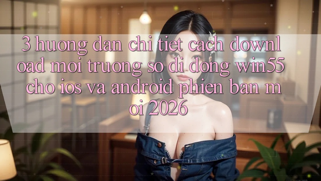 3. Hướng Dẫn Chi Tiết Cách Download Môi trường số di động Win55 Cho iOS Và Android Phiên bản mới 2026