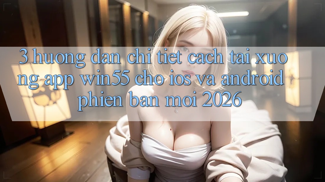 3. Hướng Dẫn Chi Tiết Cách Tải xuống App Win55 Cho iOS Và Android Phiên bản mới 2026