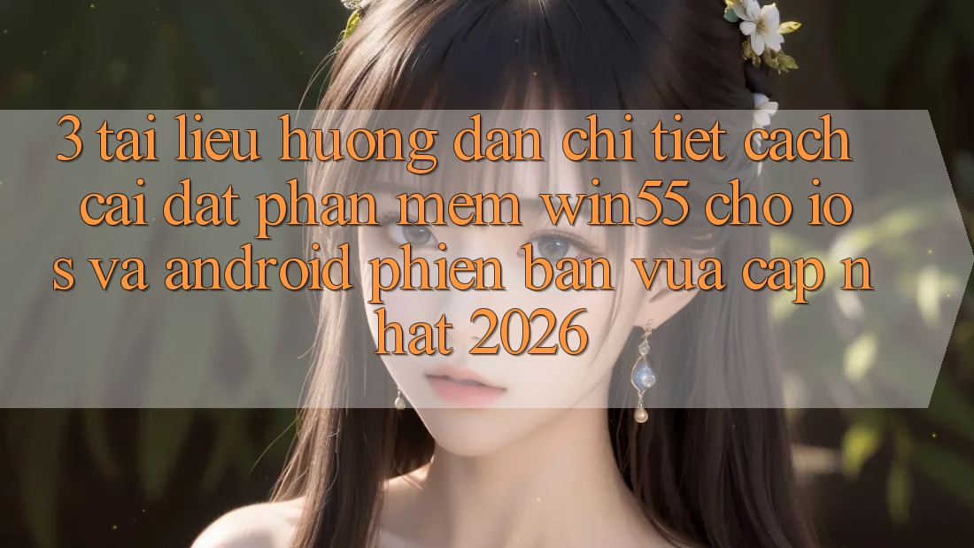 3. Tài liệu hướng dẫn Chi Tiết Cách Cài đặt Phần mềm Win55 Cho iOS Và Android Phiên bản vừa cập nhật 2026 3. Tài liệu hướng dẫn Chi Tiết Cách Cài đặt Phần mềm Win55 Cho iOS Và Android Phiên bản vừa cập nhật 2026