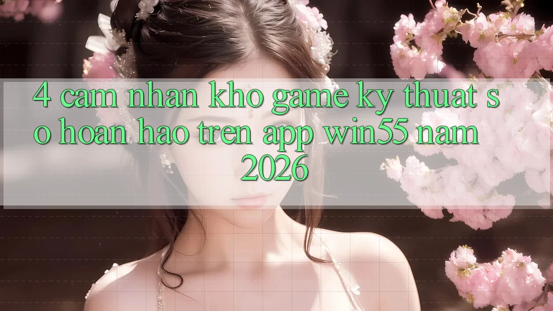 4. Cảm nhận Kho Game Kỹ Thuật Số Hoàn hảo Trên App Win55 Năm 2026 4. Cảm nhận Kho Game Kỹ Thuật Số Hoàn hảo Trên App Win55 Năm 2026