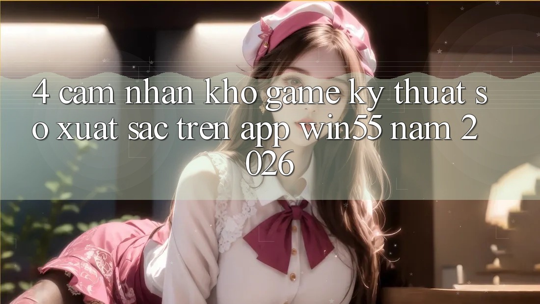 4. Cảm nhận Kho Game Kỹ Thuật Số Xuất sắc Trên App Win55 Năm 2026 4. Cảm nhận Kho Game Kỹ Thuật Số Xuất sắc Trên App Win55 Năm 2026