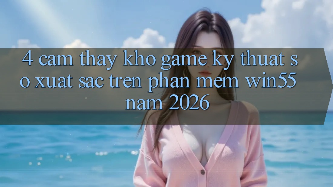 4. Cảm thấy Kho Game Kỹ Thuật Số Xuất sắc Trên Phần mềm Win55 Năm 2026 4. Cảm thấy Kho Game Kỹ Thuật Số Xuất sắc Trên Phần mềm Win55 Năm 2026