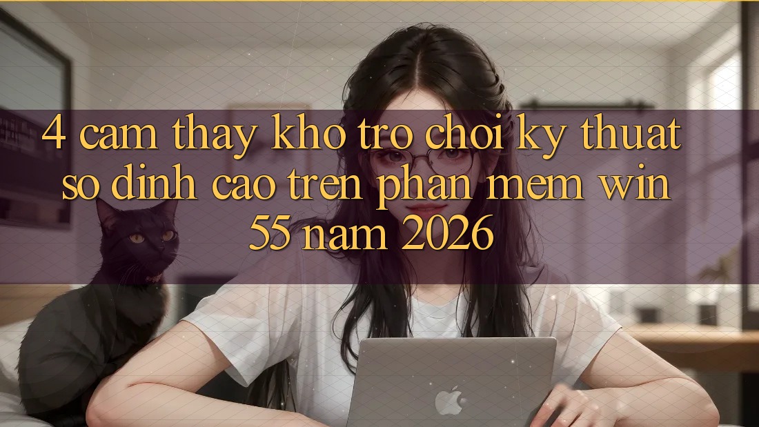 4. Cảm thấy Kho Trò chơi Kỹ Thuật Số Đỉnh Cao Trên Phần mềm Win55 Năm 2026 4. Cảm thấy Kho Trò chơi Kỹ Thuật Số Đỉnh Cao Trên Phần mềm Win55 Năm 2026