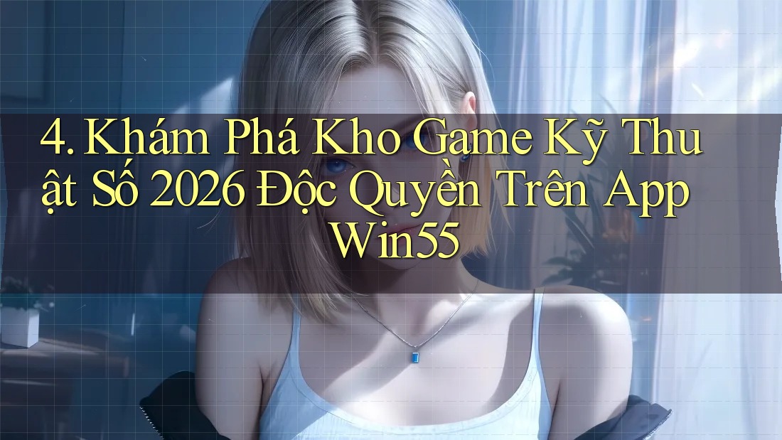 4. Khám Phá Kho Game Kỹ Thuật Số 2026 Độc Quyền Trên App Win55 4. Khám Phá Kho Game Kỹ Thuật Số 2026 Độc Quyền Trên App Win55