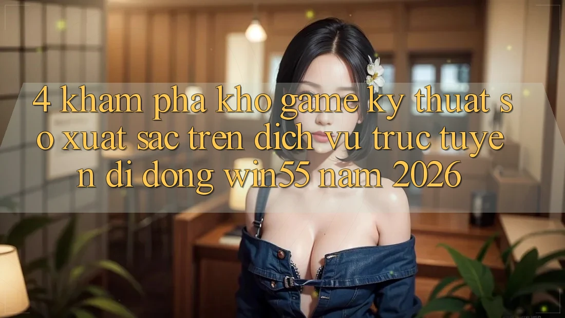4. Khám Phá Kho Game Kỹ Thuật Số Xuất sắc Trên Dịch vụ trực tuyến di động Win55 Năm 2026 4. Khám Phá Kho Game Kỹ Thuật Số Xuất sắc Trên Dịch vụ trực tuyến di động Win55 Năm 2026