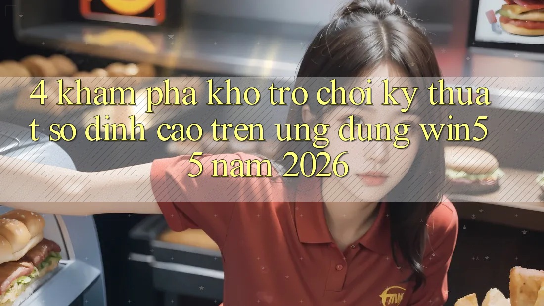 4. Khám Phá Kho Trò chơi Kỹ Thuật Số Đỉnh Cao Trên Ứng dụng Win55 Năm 2026