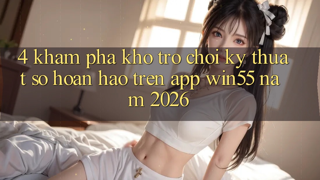 4. Khám phá Kho Trò chơi Kỹ Thuật Số Hoàn hảo Trên App Win55 Năm 2026 4. Khám phá Kho Trò chơi Kỹ Thuật Số Hoàn hảo Trên App Win55 Năm 2026