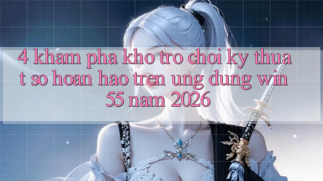 4. Khám Phá Kho Trò chơi Kỹ Thuật Số Hoàn hảo Trên Ứng dụng Win55 Năm 2026 4. Khám Phá Kho Trò chơi Kỹ Thuật Số Hoàn hảo Trên Ứng dụng Win55 Năm 2026