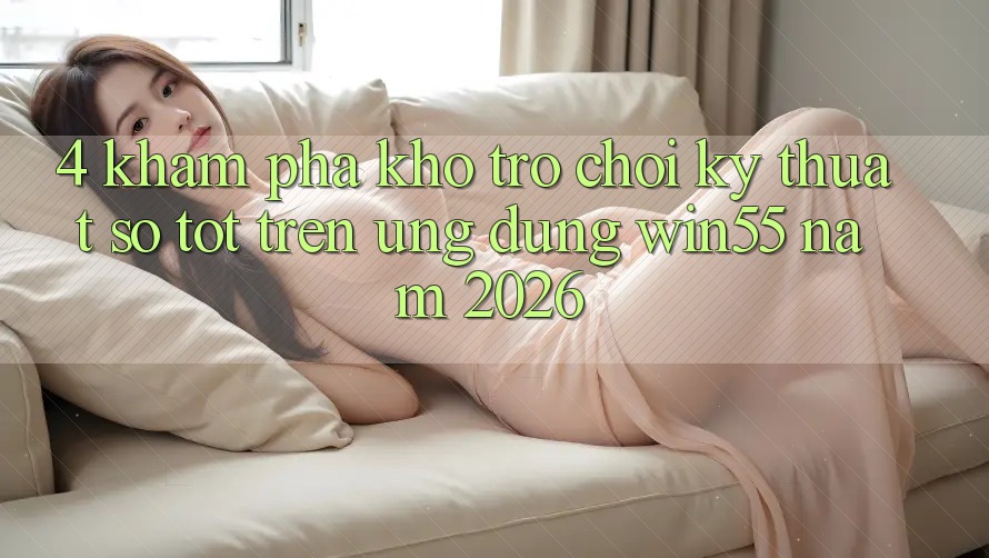 4. Khám Phá Kho Trò chơi Kỹ Thuật Số Tốt Trên Ứng dụng Win55 Năm 2026