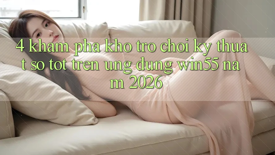4. Khám Phá Kho Trò chơi Kỹ Thuật Số Tốt Trên Ứng dụng Win55 Năm 2026 4. Khám Phá Kho Trò chơi Kỹ Thuật Số Tốt Trên Ứng dụng Win55 Năm 2026