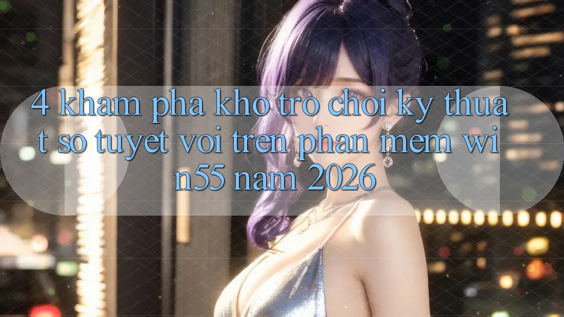 4. Khám Phá Kho Trò chơi Kỹ Thuật Số Tuyệt vời Trên Phần mềm Win55 Năm 2026 4. Khám Phá Kho Trò chơi Kỹ Thuật Số Tuyệt vời Trên Phần mềm Win55 Năm 2026