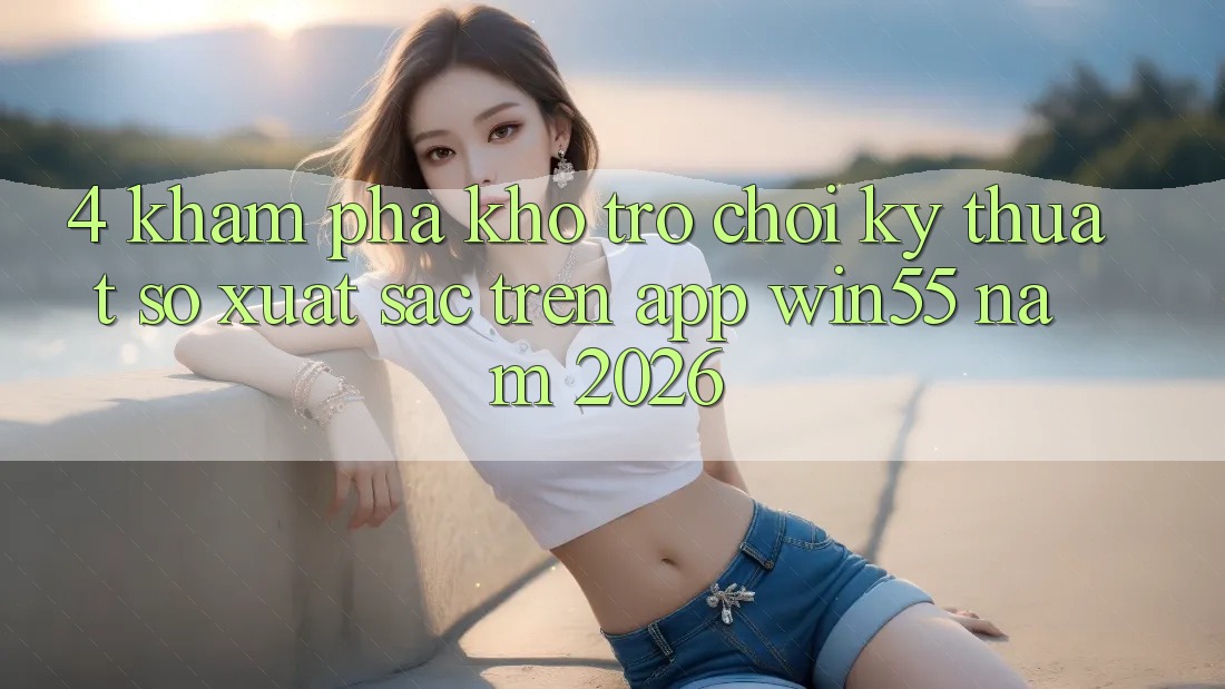4. Khám Phá Kho Trò chơi Kỹ Thuật Số Xuất sắc Trên App Win55 Năm 2026 4. Khám Phá Kho Trò chơi Kỹ Thuật Số Xuất sắc Trên App Win55 Năm 2026