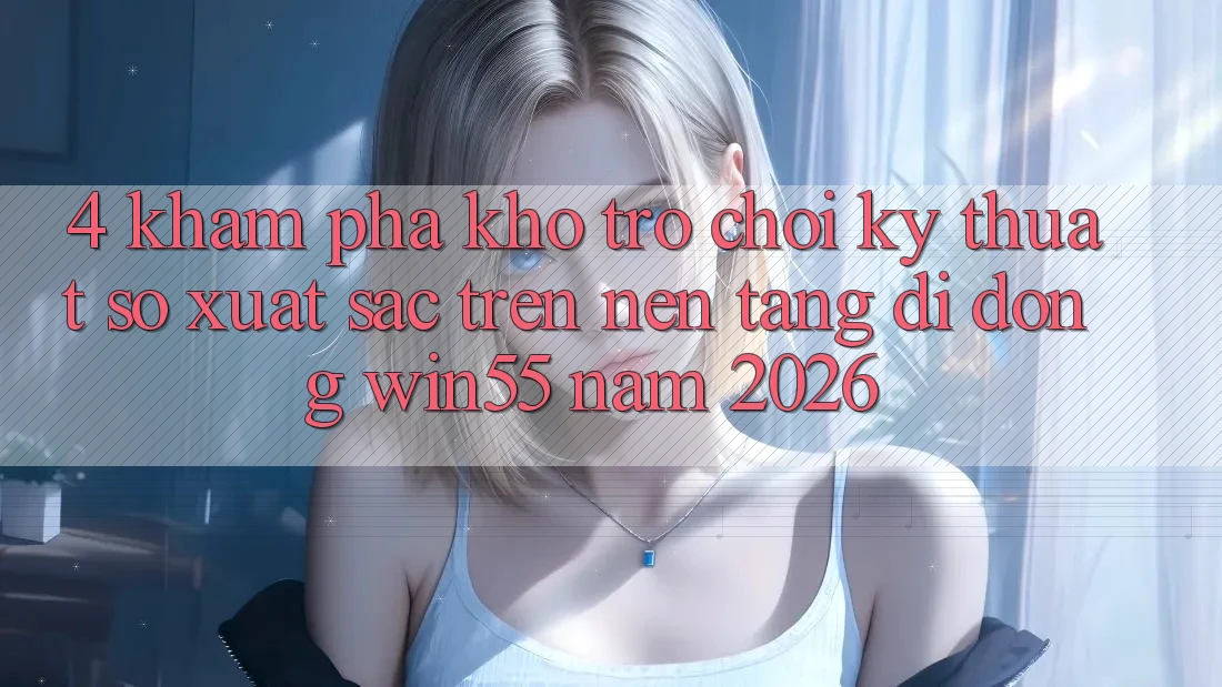 4. Khám Phá Kho Trò chơi Kỹ Thuật Số Xuất sắc Trên Nền tảng di động Win55 Năm 2026 4. Khám Phá Kho Trò chơi Kỹ Thuật Số Xuất sắc Trên Nền tảng di động Win55 Năm 2026