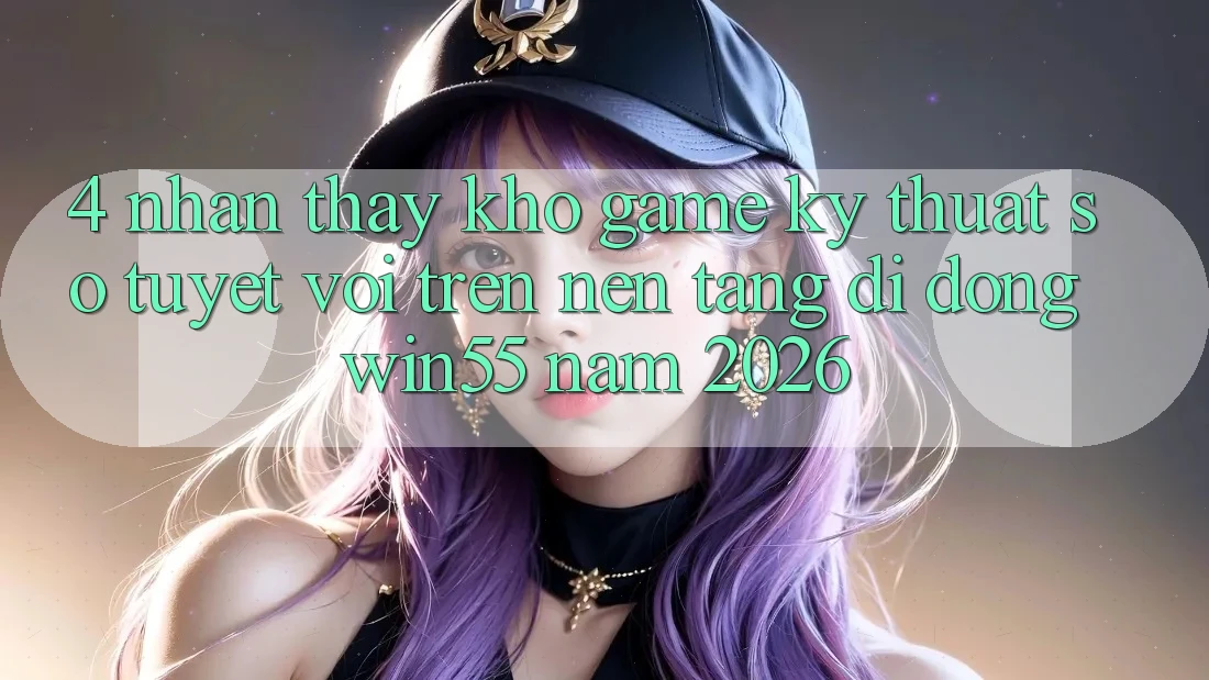 4. Nhận thấy Kho Game Kỹ Thuật Số Tuyệt vời Trên Nền tảng di động Win55 Năm 2026 4. Nhận thấy Kho Game Kỹ Thuật Số Tuyệt vời Trên Nền tảng di động Win55 Năm 2026
