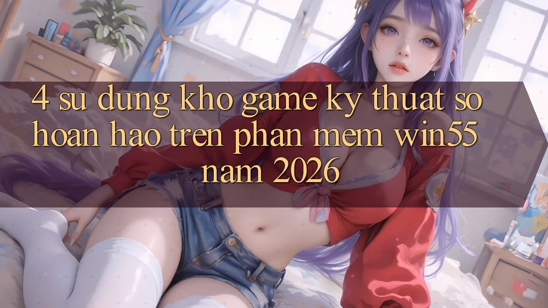 4. Sử dụng Kho Game Kỹ Thuật Số Hoàn hảo Trên Phần mềm Win55 Năm 2026 4. Sử dụng Kho Game Kỹ Thuật Số Hoàn hảo Trên Phần mềm Win55 Năm 2026