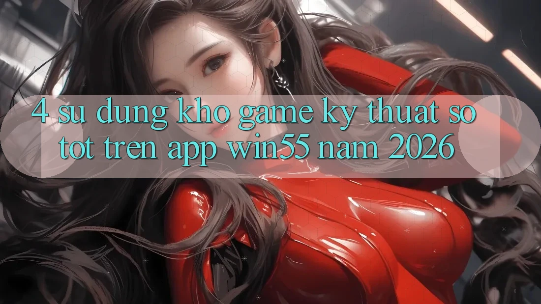 4. Sử dụng Kho Game Kỹ Thuật Số Tốt Trên App Win55 Năm 2026 4. Sử dụng Kho Game Kỹ Thuật Số Tốt Trên App Win55 Năm 2026