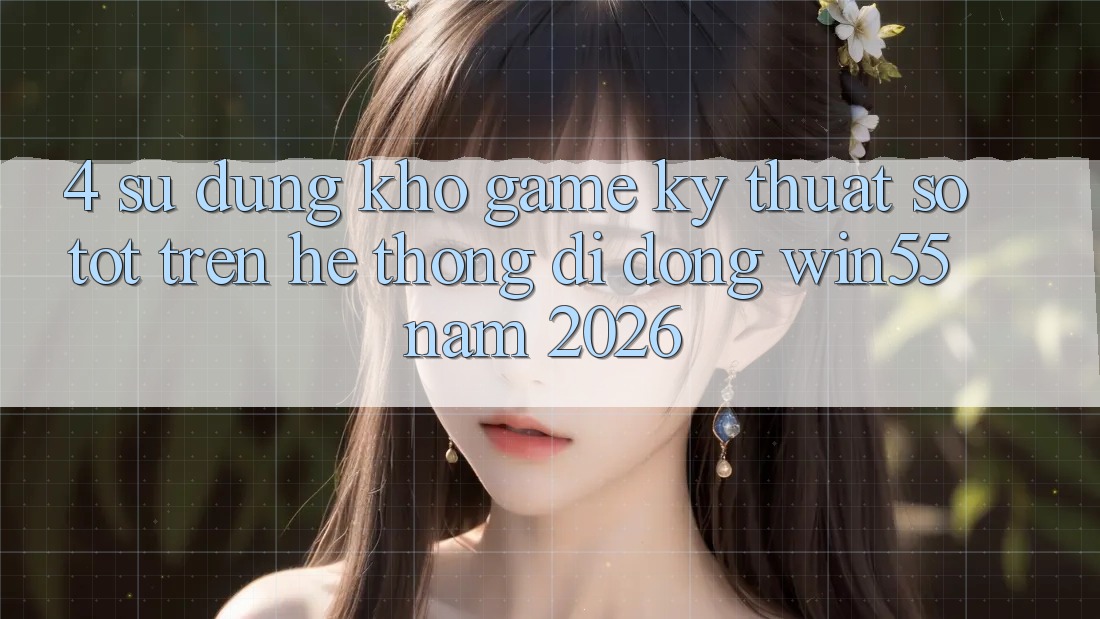 4. Sử dụng Kho Game Kỹ Thuật Số Tốt Trên Hệ thống di động Win55 Năm 2026