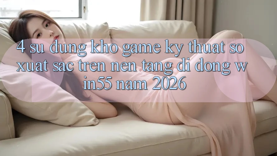 4. Sử dụng Kho Game Kỹ Thuật Số Xuất sắc Trên Nền tảng di động Win55 Năm 2026 4. Sử dụng Kho Game Kỹ Thuật Số Xuất sắc Trên Nền tảng di động Win55 Năm 2026