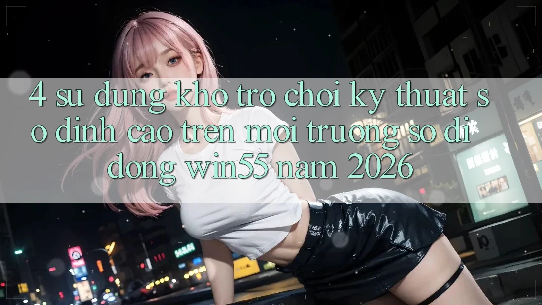 4. Sử dụng Kho Trò chơi Kỹ Thuật Số Đỉnh Cao Trên Môi trường số di động Win55 Năm 2026 4. Sử dụng Kho Trò chơi Kỹ Thuật Số Đỉnh Cao Trên Môi trường số di động Win55 Năm 2026