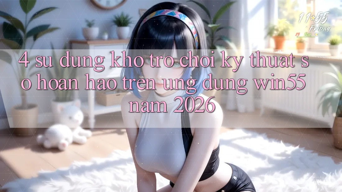 4. Sử dụng Kho Trò chơi Kỹ Thuật Số Hoàn hảo Trên Ứng dụng Win55 Năm 2026 4. Sử dụng Kho Trò chơi Kỹ Thuật Số Hoàn hảo Trên Ứng dụng Win55 Năm 2026