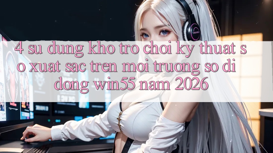 4. Sử dụng Kho Trò chơi Kỹ Thuật Số Xuất sắc Trên Môi trường số di động Win55 Năm 2026