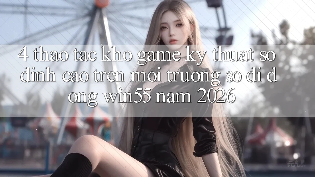 4. Thao tác Kho Game Kỹ Thuật Số Đỉnh Cao Trên Môi trường số di động Win55 Năm 2026 4. Thao tác Kho Game Kỹ Thuật Số Đỉnh Cao Trên Môi trường số di động Win55 Năm 2026