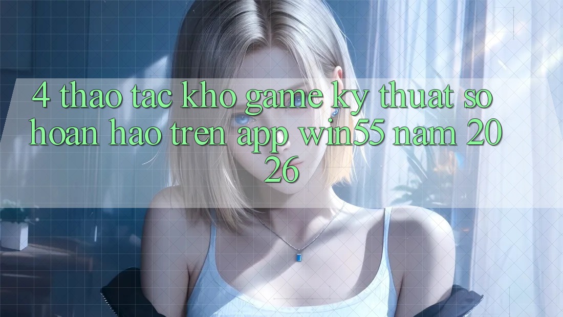 4. Thao tác Kho Game Kỹ Thuật Số Hoàn hảo Trên App Win55 Năm 2026