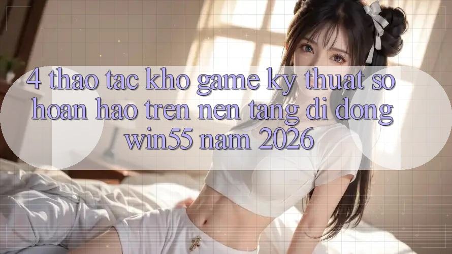 4. Thao tác Kho Game Kỹ Thuật Số Hoàn hảo Trên Nền tảng di động Win55 Năm 2026 4. Thao tác Kho Game Kỹ Thuật Số Hoàn hảo Trên Nền tảng di động Win55 Năm 2026