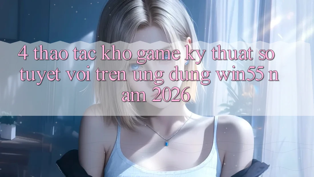 4. Thao tác Kho Game Kỹ Thuật Số Tuyệt vời Trên Ứng dụng Win55 Năm 2026 4. Thao tác Kho Game Kỹ Thuật Số Tuyệt vời Trên Ứng dụng Win55 Năm 2026